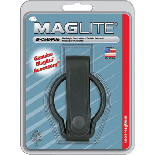Pince de ceinture pour &agrave; piles D, Porte-lampe de poche, Cuir, 1 Poches OSI Industrial Sales