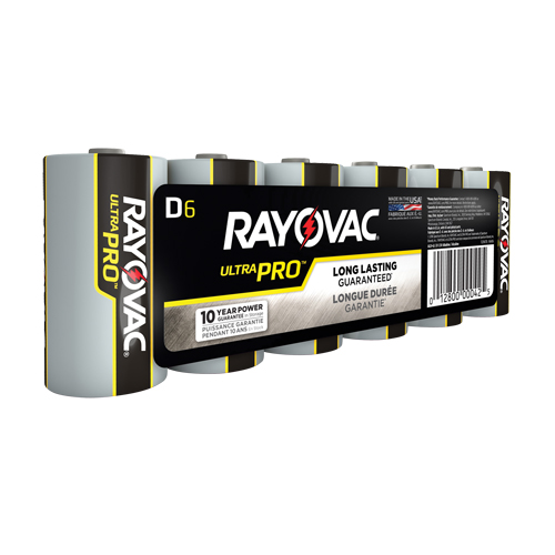 Ultra PRO Industrial Batteries, D, 1.5 V OSI Industrial Sales