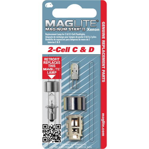 Ampoule de rechange pour lampe de poche &agrave; 2 piles C & D OSI Industrial Sales