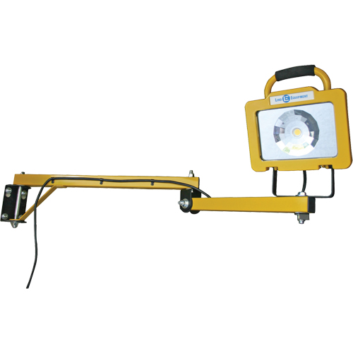 Heavy-Duty Dock Light, 40" Arm, 38 W, LED Lamp, Metal OSI Industrial Sales