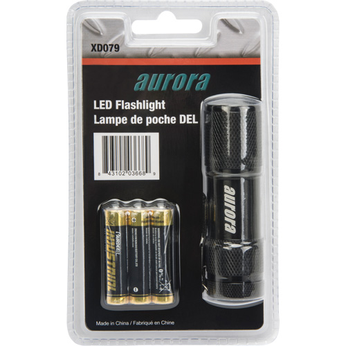 AFL200 Mini Flashlight, LED, 25 Lumens, AAA Batteries OSI Industrial Sales