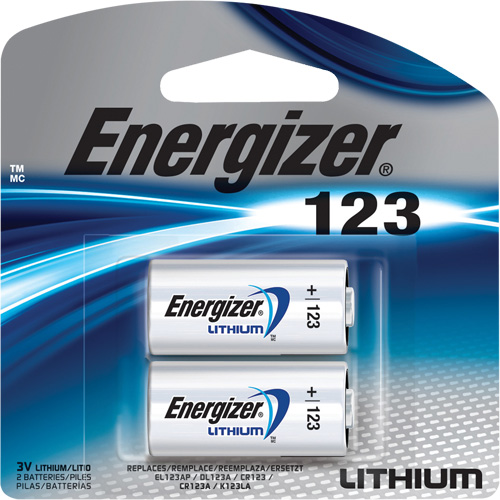 Batteries au lithium, 123, 3 V OSI Industrial Sales