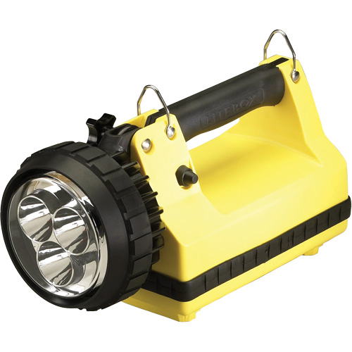 Lanterne avec syst&egrave;me de montage pour v&eacute;hicule E-Spot FireBox, DEL, 540 lumens, 7 hres de fonctionnement, piles Rechargeable, Compris OSI Industrial Sales