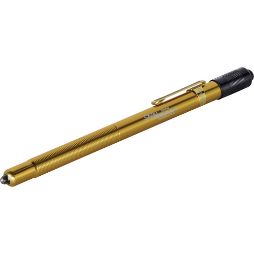 Lampe stylo Stylus, DEL, 11 lumens, Corps en Aluminium, piles AAAA, Compris OSI Industrial Sales