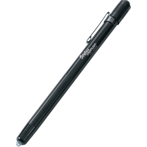 Lampes de poche stylo Stylus &agrave; pile alcaline, DEL, 11 lumens, Corps en Aluminium, piles AAAA, Compris OSI Industrial Sales