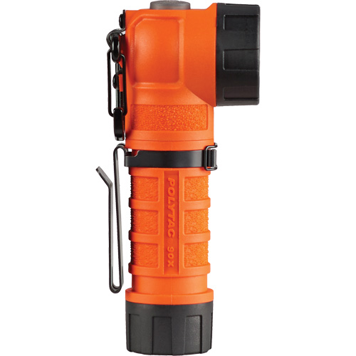 PolyTac&reg; 90 X Right Angle Flashlight, LED, CR123A Batteries, Polymer OSI Industrial Sales