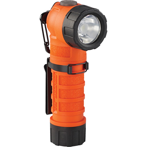 PolyTac&reg; 90 X Right Angle Flashlight, LED, CR123A Batteries, Polymer OSI Industrial Sales