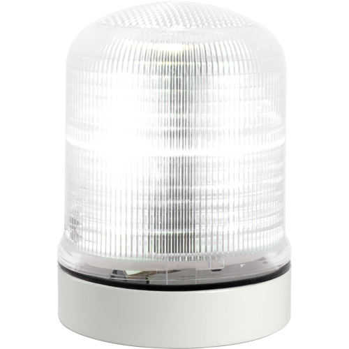Streamline&reg; Modular Multifunctional LED Beacons, Continuous/Flashing/Rotating, Clear OSI Industrial Sales
