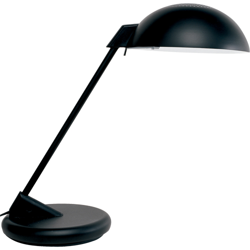 Desk Lamp, 100 W, Incandescent, Black OSI Industrial Sales