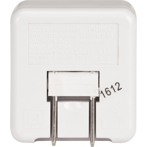 Prime&reg; High-Speed USB Charger OSI Industrial Sales