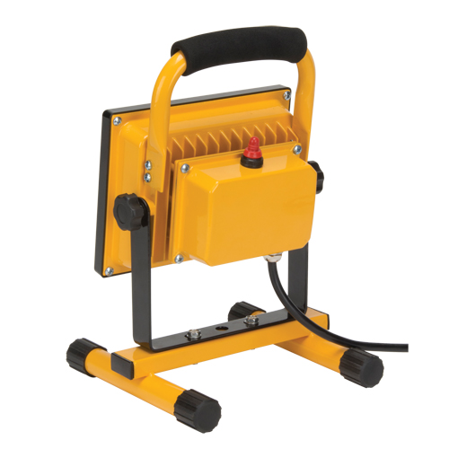 Projecteur portatif, DEL, 20 W, 2500 lumens, Boîtier en Aluminium OSI Industrial Sales