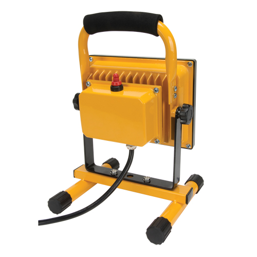 Projecteur portatif, DEL, 20 W, 2500 lumens, Boîtier en Aluminium OSI Industrial Sales