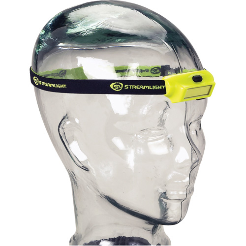 Lampe frontale USB Bandit, DEL, 180 lumens, 2 hres de fonctionnement, piles Rechargeable OSI Industrial Sales