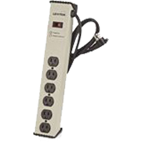 Surge Protector Strip, 6 Outlets, 900 J, 1500 W, 6' Cord OSI Industrial Sales