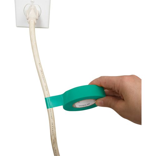 Ruban isolant, 19 mm (3/4") x 18 m (60'), Vert, 7 mils OSI Industrial Sales