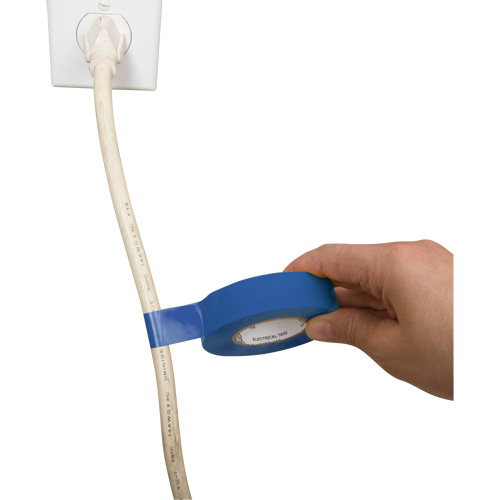 Electrical Tape, 19 mm (3/4") x 18 M (60'), Blue, 7 mils OSI Industrial Sales