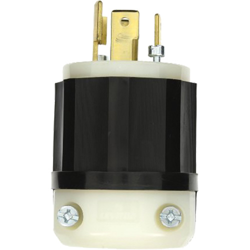 Fiche verrouillable de calibre industriel, Nylon, 30 A, 347 V/600 V, L20-30P OSI Industrial Sales