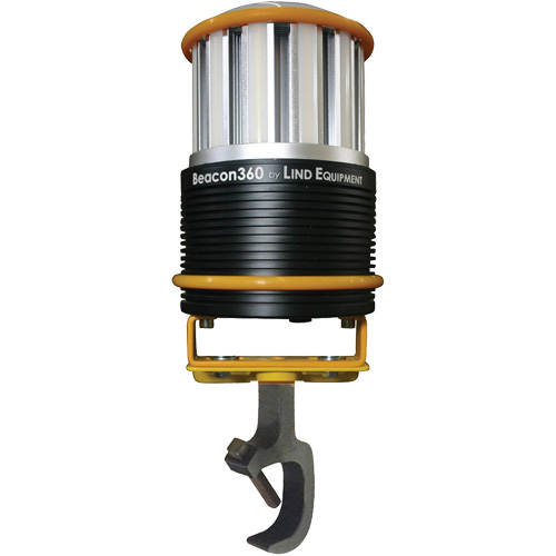 Beacon360 GO Portable Work Light with Clamp Mount, LED, 45 W, 6000 Lumens, Aluminum Housing OSI Industrial Sales
