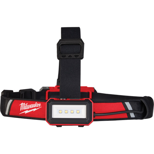 Lampe frontale USB &agrave; profil bas, DEL, 600 lumens, 2 hres de fonctionnement, piles Rechargeable OSI Industrial Sales