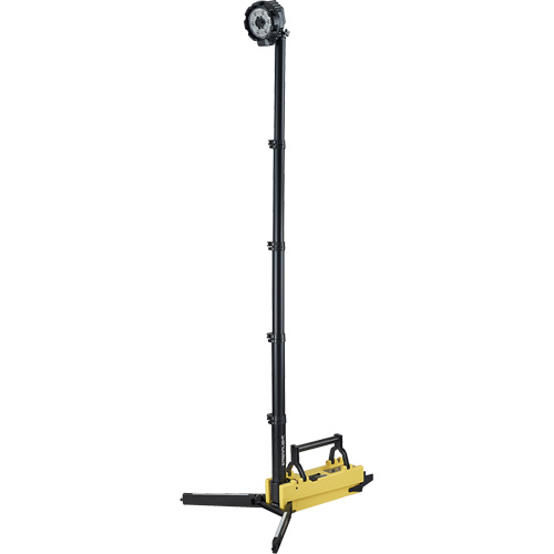 Lampe de sc&egrave;ne d&eacute;ployable portative, DEL, 5300 lumens, Boîtier en Plastique OSI Industrial Sales