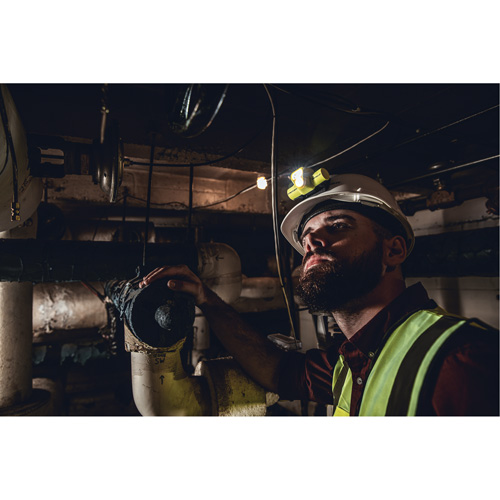 Lampe frontale &agrave; s&eacute;curit&eacute; intrins&egrave;que HAZ-LO USB, DEL, 250 lumens, 7 hres de fonctionnement, piles Rechargeable OSI Industrial Sales