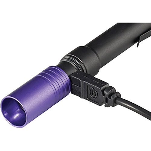 Lampe stylo UV avec port de recharge micro USB Stylus Pro, DEL, Corps en Aluminium, piles Rechargeable, Compris OSI Industrial Sales