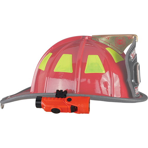 Vantage&reg; 180 X Multi-Fuel Helmet/Right Angle Flashlight, LED, Rechargeable/CR123A Batteries, Nylon Polymer OSI Industrial Sales