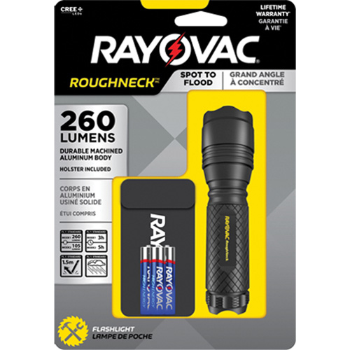 Lampe de poche tactique &agrave; faisceaux concentr&eacute; et large, DEL, 320 lumens, Piles AAA OSI Industrial Sales