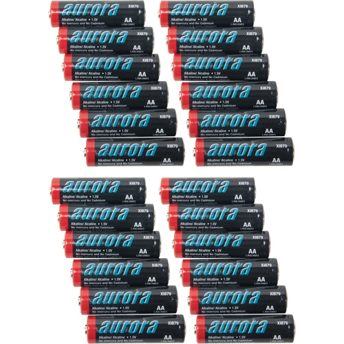 Alkaline Batteries, AA, 1.5 V OSI Industrial Sales