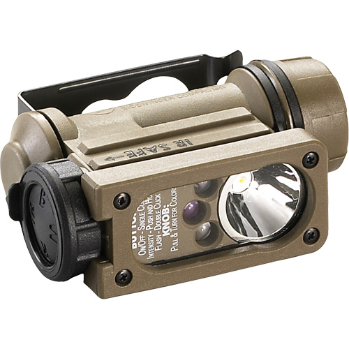 Lampe mains libres Sidewinder Compact II, mod&egrave;le militaire, DEL, 55 lumens, 6 hres de fonctionnement, piles AA OSI Industrial Sales