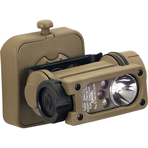 Lampe mains libres Sidewinder Compact II, mod&egrave;le militaire, DEL, 55 lumens, 6 hres de fonctionnement, piles AA OSI Industrial Sales