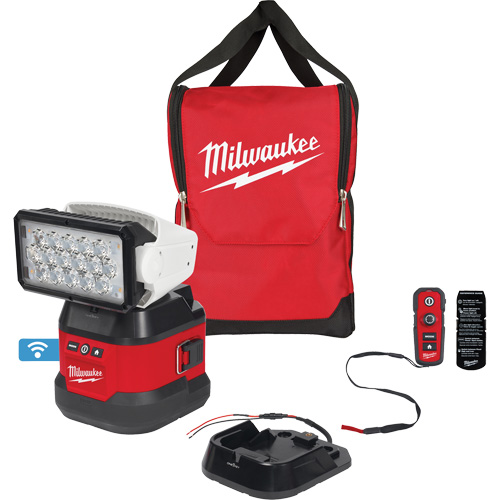 Utility Remote Control Search Light Kit, LED, 4250 Lumens OSI Industrial Sales