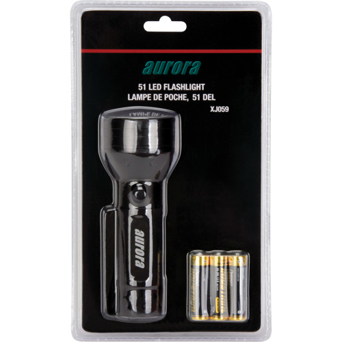 AFL300 Flashlight, LED, 180 Lumens, AA Batteries OSI Industrial Sales