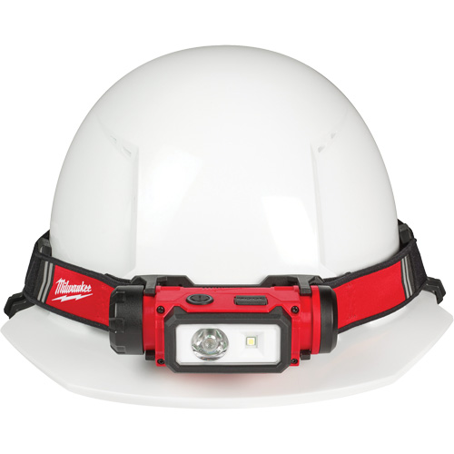 Lampe frontale pour casque de s&eacute;curit&eacute; USB REDLITHIUM, DEL, 600 lumens, 5 hres de fonctionnement, piles Rechargeable OSI Industrial Sales