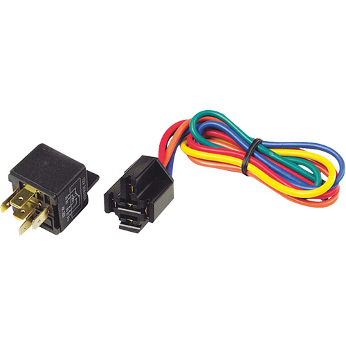 Assemblage de relais &agrave; cinq broches 12 V et vrille avec support de montage OSI Industrial Sales