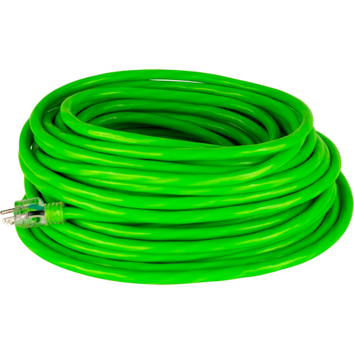 Industrial Extension Cord, All-Weather, SJTW, 10/3 AWG, 15 A, 50' OSI Industrial Sales