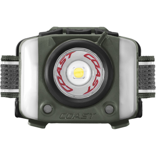 FL97R Tri-Colour Headlamp with Twist Focus & Voice Activation, LED, 830 Lumens, 2 Hrs. Run Time, Rechargeable Batteries OSI Industrial Sales