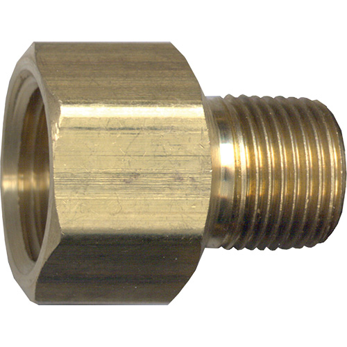 Pipe Adapter, FPT x NPT, 1/2" x 1/4" Dia., Brass OSI Industrial Sales