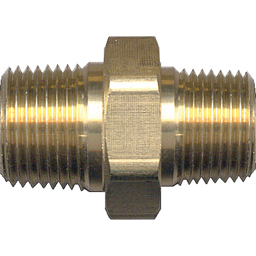 Mamelon de r&eacute;duction hexagonal, Laiton, 1/4" x 1/8", NPT x NPT OSI Industrial Sales
