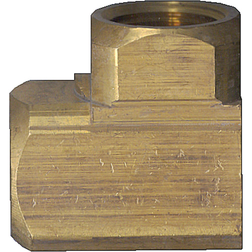 Extruded 90° Elbow Pipe Fitting, FPT, Brass, 1/8" OSI Industrial Sales