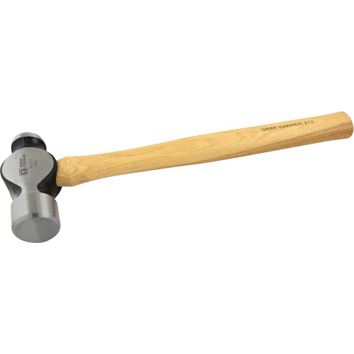 Ball Pein Hammer, 48 oz. Head Weight, Plain Face, Wood Handle OSI Industrial Sales
