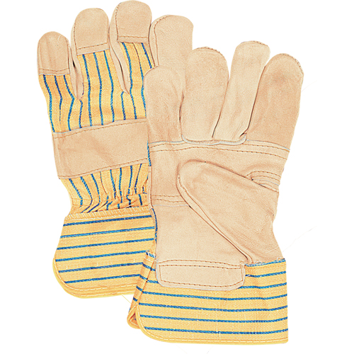 Gants d'ajusteur &agrave; paume renforc&eacute;e de premi&egrave;re qualit&eacute;, T-Grand, Paume en Cuir fleur de vache, Doublure en Coton OSI Industrial Sales