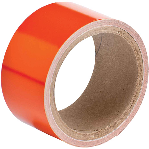 Reflective Marking Tape, 2" x 15', Acrylic, Orange OSI Industrial Sales
