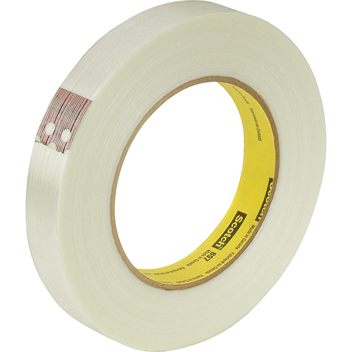 Scotch&reg; 897 Filament Tape, 5 mils Thick, 12 mm (47/100") x 55 m (180')  OSI Industrial Sales