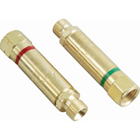 Flashback Arrestors - Oxy/Fuel Gas, Oxygen-Fuel Gas Set, Regulator Adaptor Style OSI Industrial Sales