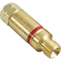 Flashback Arrestors - Oxy/Fuel Gas, Fuel Gas (red)/Oxygen (green), Regulator Adaptor Style OSI Industrial Sales