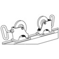 Support Adjust-A-Rolls, Capacit&eacute; de chargement 2000 lb, Capacit&eacute; max. de tuyau 36" OSI Industrial Sales