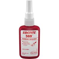 569 Hydraulic Thread Sealant, Bottle, 50 ml, -54° C - 149° C/-65° F - 300° F OSI Industrial Sales