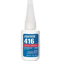 Colle instantan&eacute;e 416 Super Bonder, Transparent, Bouteille, 1 oz OSI Industrial Sales