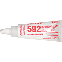 Thread Sealant 592 PST Slow Cure, Tube, 250 ml, -53.88° C - 204° C/-65° F - 400° F OSI Industrial Sales